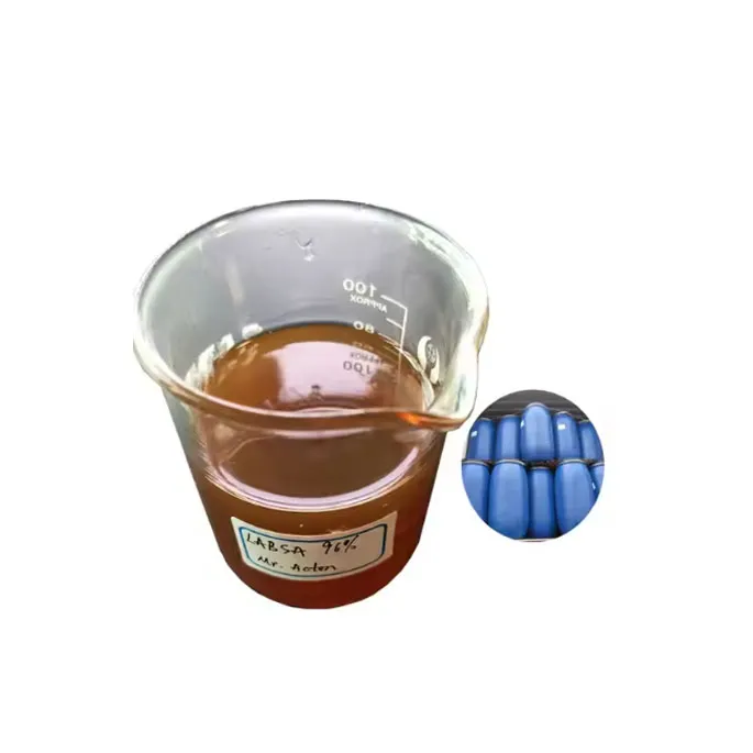 96% Labsa Chemical Linear Alkylbenzene Sulfonic Acid għal deterġent CAS 27176-87-0