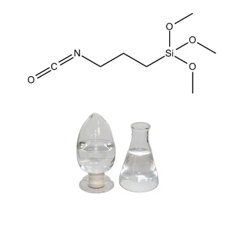 Aġent tal-akkoppjar 3- isocyanatopropyltrimethoxysilane għall-kisi CAS 15396-00-6