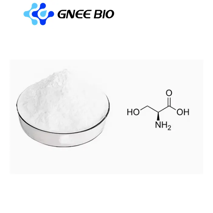 CAS 56-45-1 L-Serine Powder API Materja prima