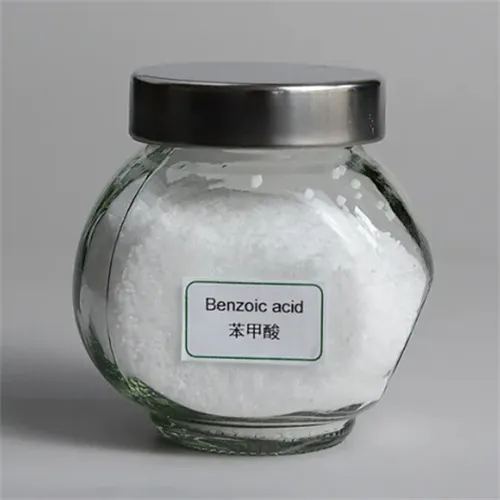 Aċidu Benzoiku għall-Industrija CAS 65-85-0 C7H6O2