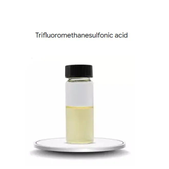 Aċidu trifliku ta 'purità għolja / trifluoromethanesulfonic Acid CAS 1493-13-6