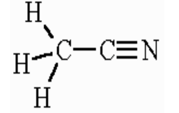 CAS 75-05-8 Acetonitrile structural CAS 75-05-8 Acetonitrile structural