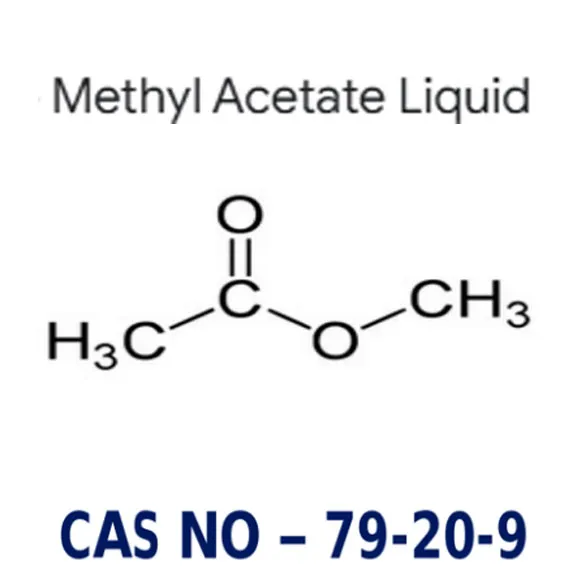 Kimika Organika Methyl Acetate Solvent CAS 79-20-9
